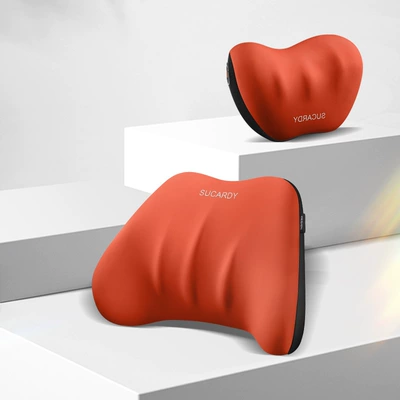 Waist support: cushion summer manufacturers pillow car - orange-headrest