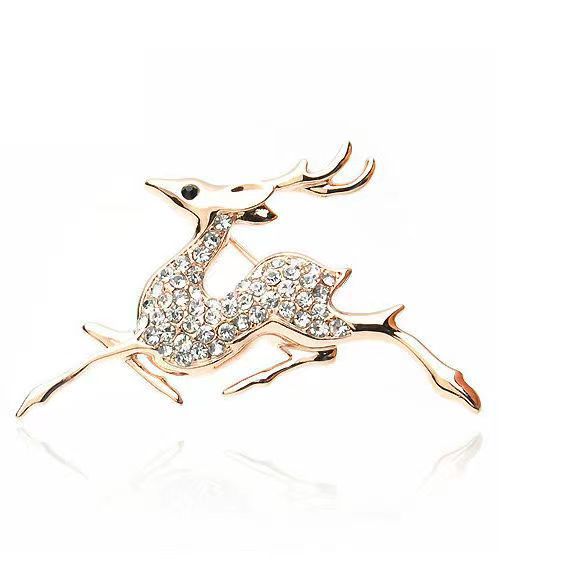 Vintage Perlen Und Strass Blumen Brosche Für Damen Und Herren_voghion.com