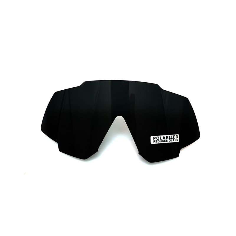 新款抖音直播偏光太阳镜男女户外骑行眼镜运动眼镜炫彩半框架风镜