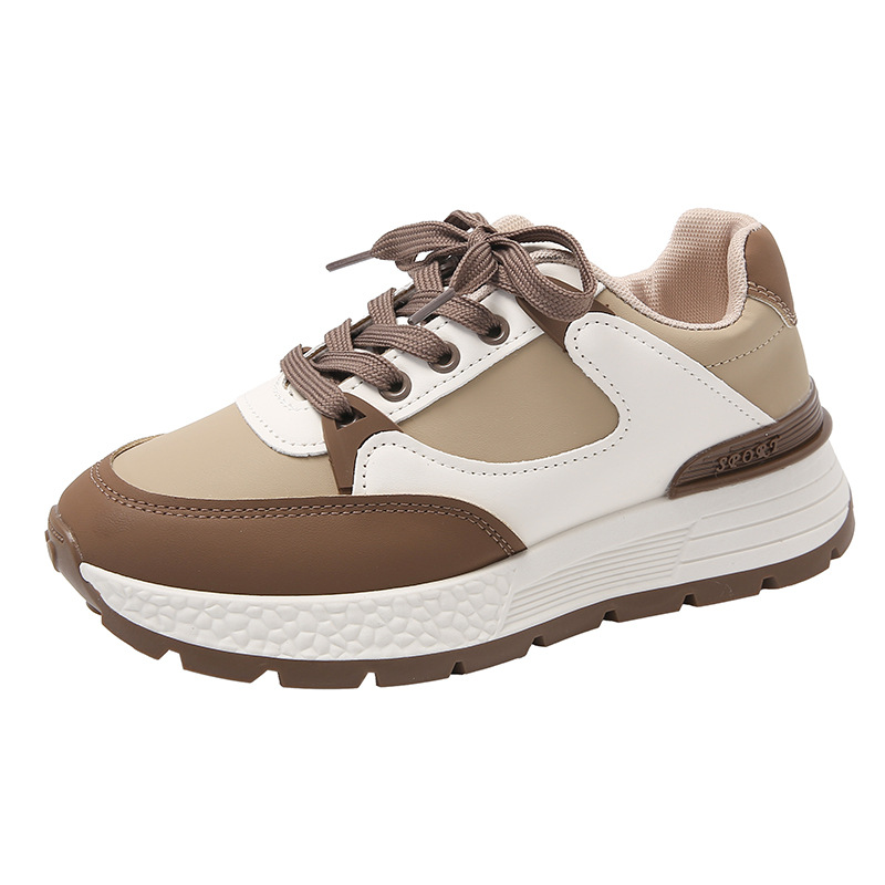 Zapatos deportivos de mujer 2025 nuevos zapatos de viaje de primavera y verano ligeros versátiles zapatos blancos ligeros zapatos de correr casuales