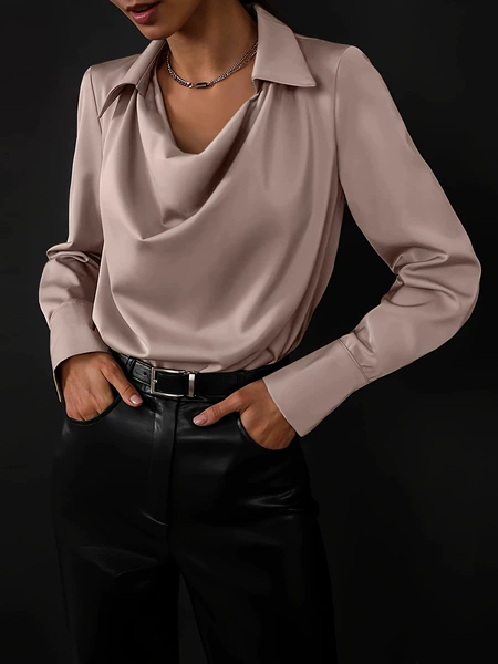 Pale pinkish gray