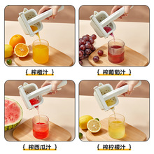 手动家用压汁器夹果汁机商用小型柠檬多功能榨汁机榨汁器压榨水果