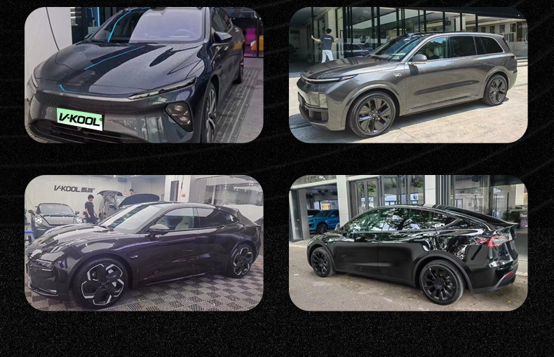 Vkool Weigu Qingyue+Yunchang Car Film Ceramic Film Glass Film Solar Film Car Window Sun Protection and Heat Insulation Film