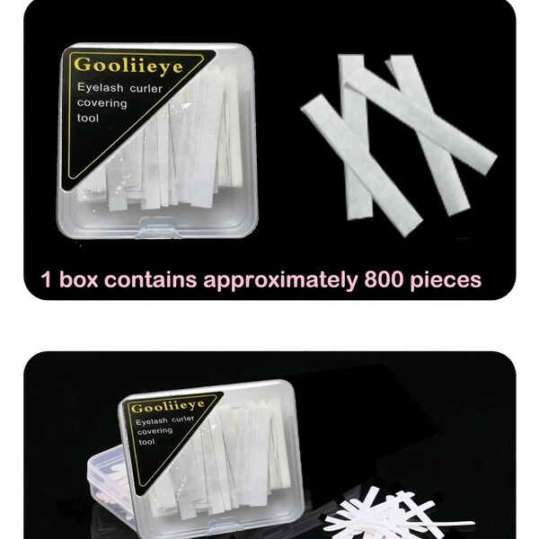 Wallblack eyelashes cover film paper keratin