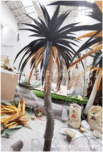 大型北歐落地植物仿真香龍血樹熱帶植物套裝組合軟裝櫥窗裝飾擺件