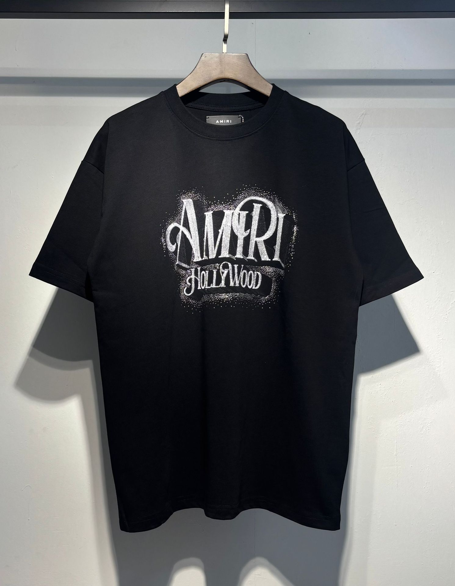 Verano nueva camiseta de manga corta impresa de letras suelta marca de moda hombre camiseta casual de media manga mujer