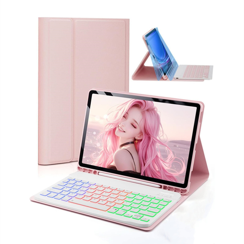 Suitable for Galaxytaba9 Bluetooth Keyboard Protective Cover Samsung S11 Tablet Computer Backlit Soft Case Italian Language Suitable for Galaxytaba9 Bluetooth Keyboard Protective Cover Samsung S11 Tablet Computer Backlit Soft Case Italian Language