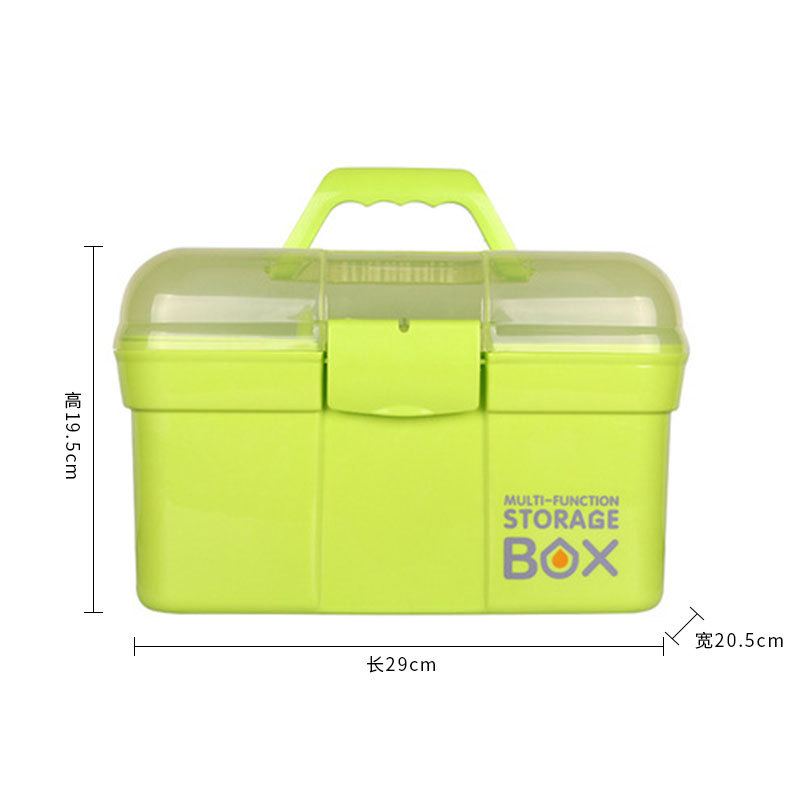 Gran capacidad manicura Caja de Herramientas portátil fototerapia lámpara manicura caja de almacenamiento de doble capa rejilla salón de uñas especial