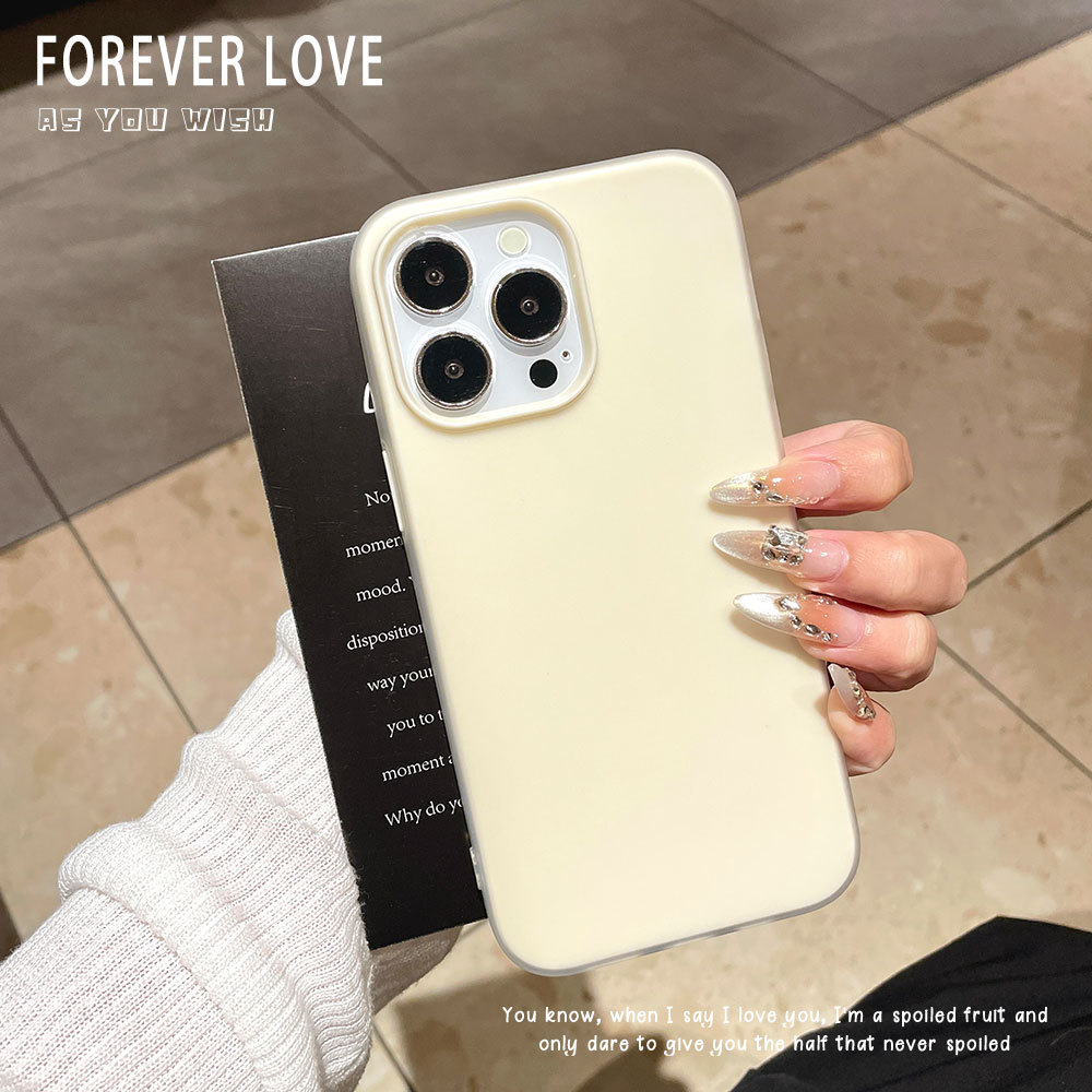 Jela de sensación de piel para iPhone17 ProMax Teléfonos celulares Apple 16 lujoso antiguo blanco Teléfonos celulares funda 15