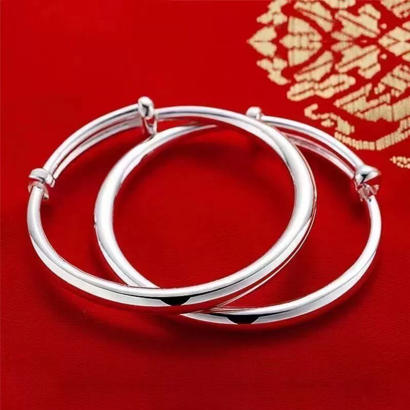 Children's silver bracelet, Birthday gift