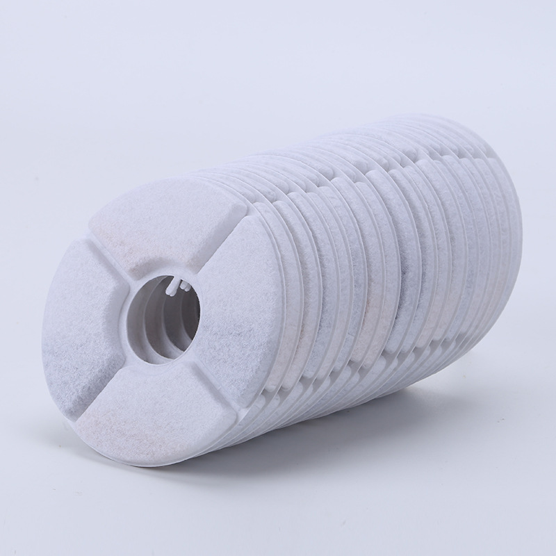 Elemento de filtro de carbón activado de resina de algodón Elemento de filtro de dispensador de agua para mascotas exclusivo transfronterizo