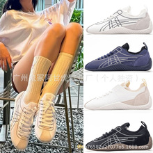 [经典]纯原Tiger鬼冢虎SCLAW男女休闲德训鞋 情侣低帮运动小白鞋