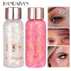 Makeup primer, eye shadow for face, gel, nail sequins, body cream, new collection