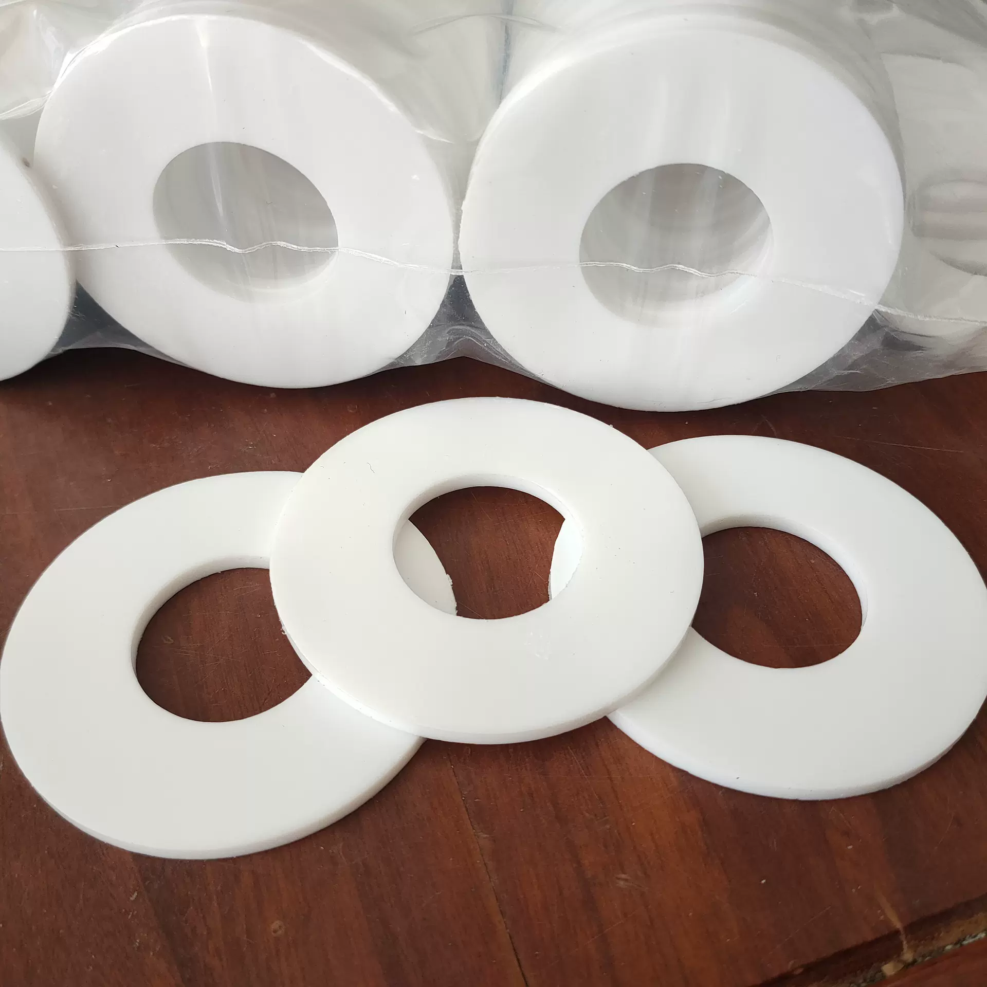 聚四氟乙烯垫片矩形四氟垫片铁氟龙垫片PTFE法兰垫密封垫防漏