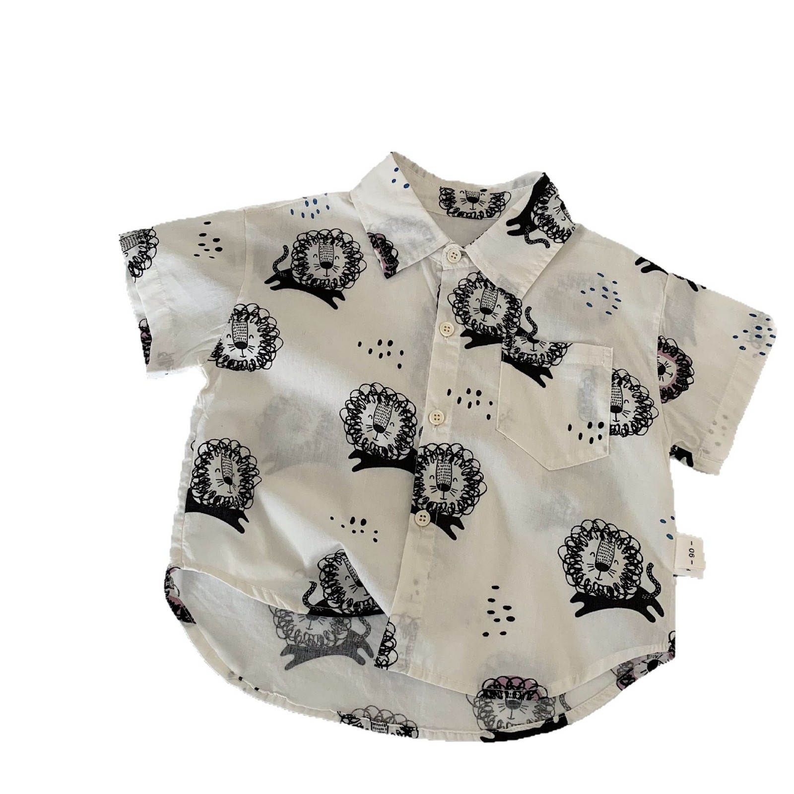 Camisa para niños Maibao camisa delgada para niños verano 2025 nuevo estilo top de manga corta ropa de verano para niños al por mayor