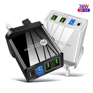 ��36W PD20W+QC3.0 2.4A�pUSB����֙C����� 2USB��PD���^���г�