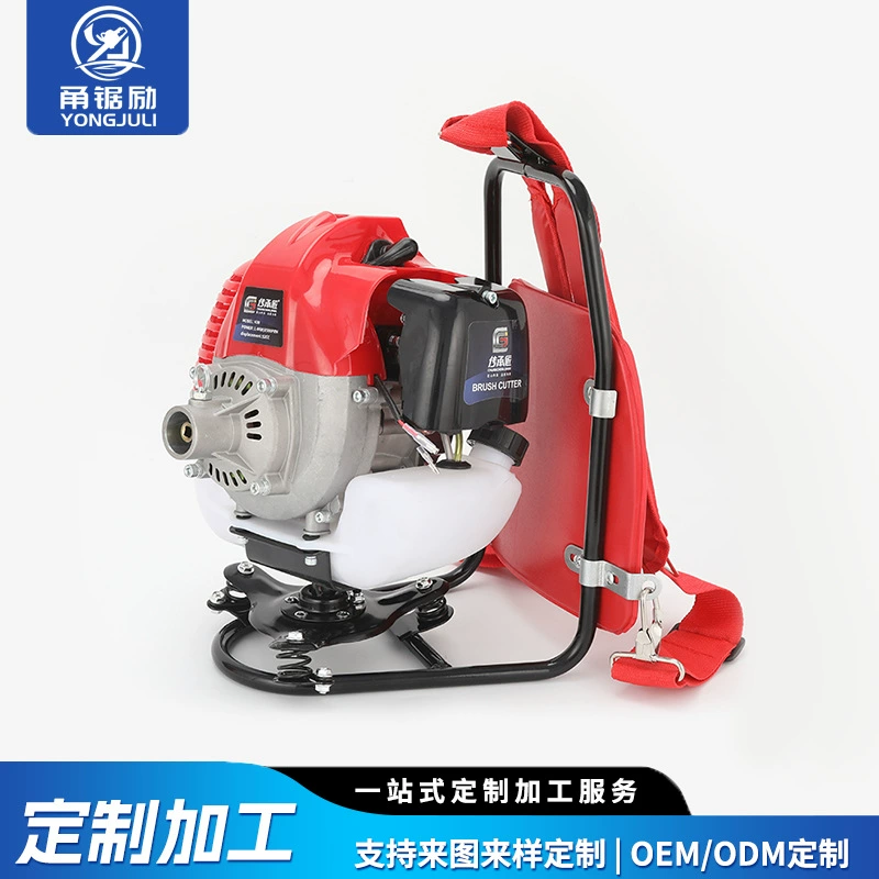 Садовый триммер с широким плечевым ремнем, 2-тактный, бензиновый, для дома и сельского хозяйства