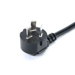 国标三插品字尾电磁炉电脑电饭锅三孔插头0.75/1/1. 5平方电源线