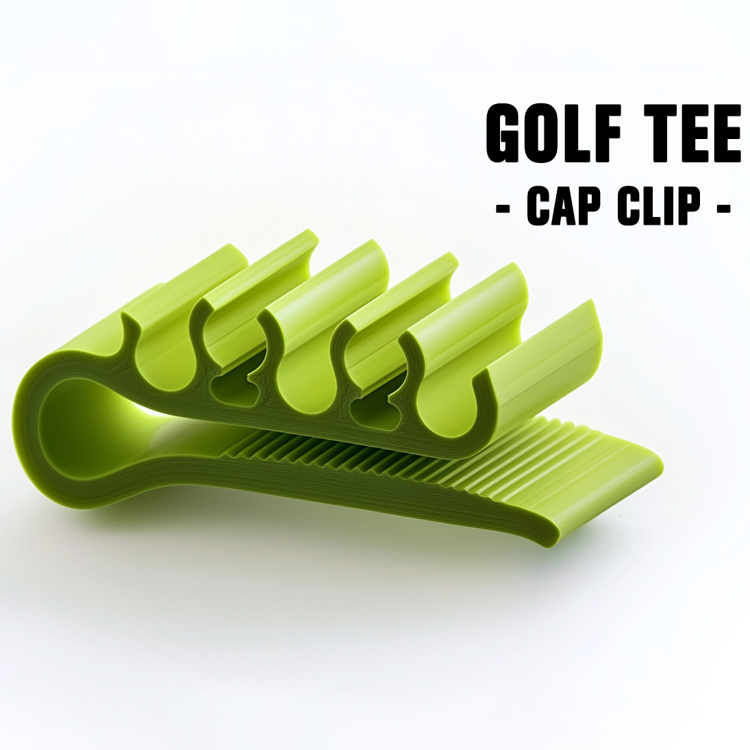 JM Light Weight Hat Clip Golf Seat Holder Portable Golf Tees Clip Fixed on Hat Brim Golf Ball Caps Clip Sport Accessory