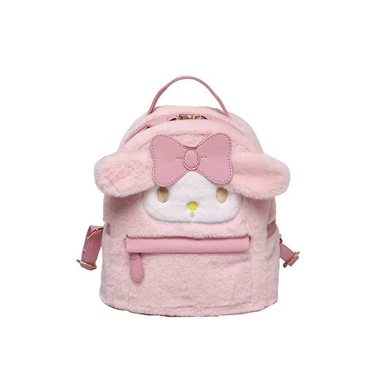 Japanese shoulder bag, fuchsia backpack, for secondary school