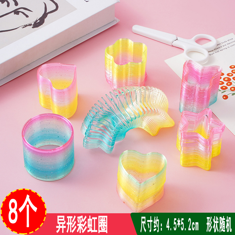 Círculo de arco iris de forma especial azul lago 10