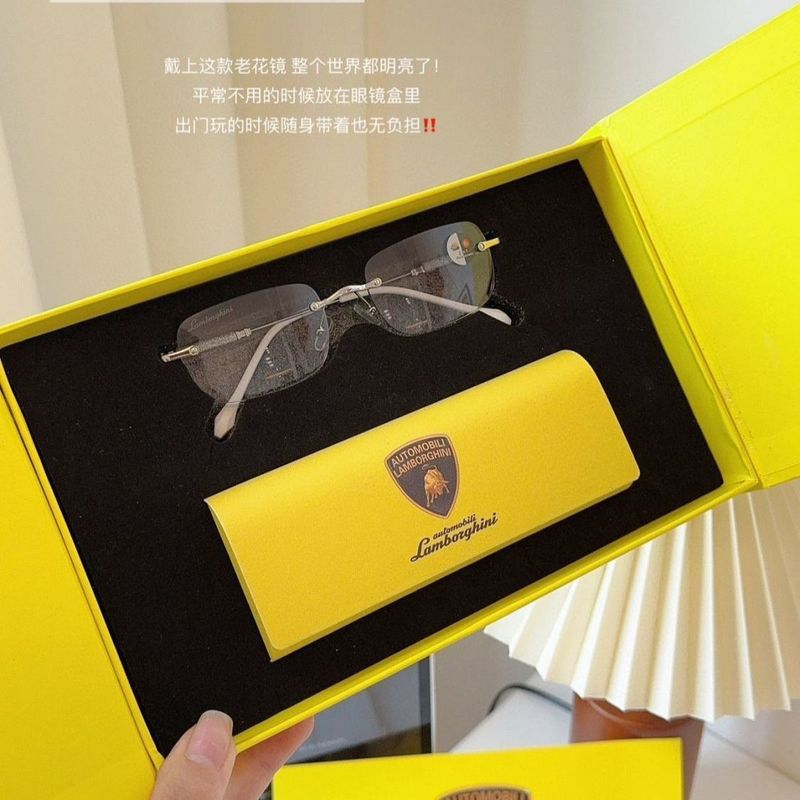 Lamborghinni/兰博基尼老花镜自动变焦防蓝光100-500度变色眼镜|undefined