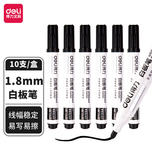 Leaving SK108 Black Dry-Erase Marker with Red and Blue Large Capacity Water-Based Erasable Highlighter