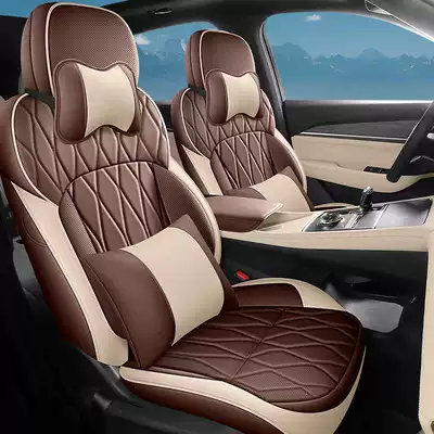 Modelə uyğun (Original) oturacaq örtükləri – Dongfang Yao - mocha-color-luxury-edition-note-the-model-year-front-row-fully-covered-rear-row-partially-covered