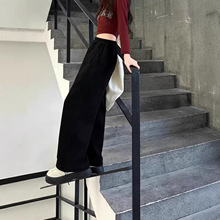 【源头工厂】美式复古阔腿裤 显瘦藏肉来图来样定制贴牌代工打样