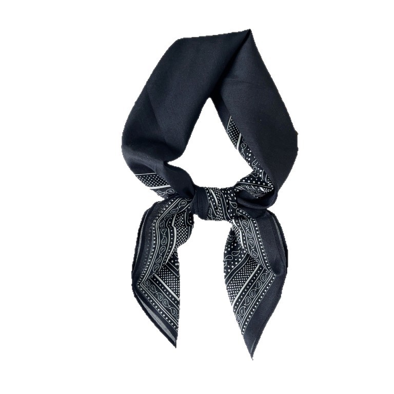 Puro beige retro bufanda de seda geométrica pequeña bufanda cuadrada femenina de primavera y verano temperamento decoración bufanda coreana bufanda de algodón