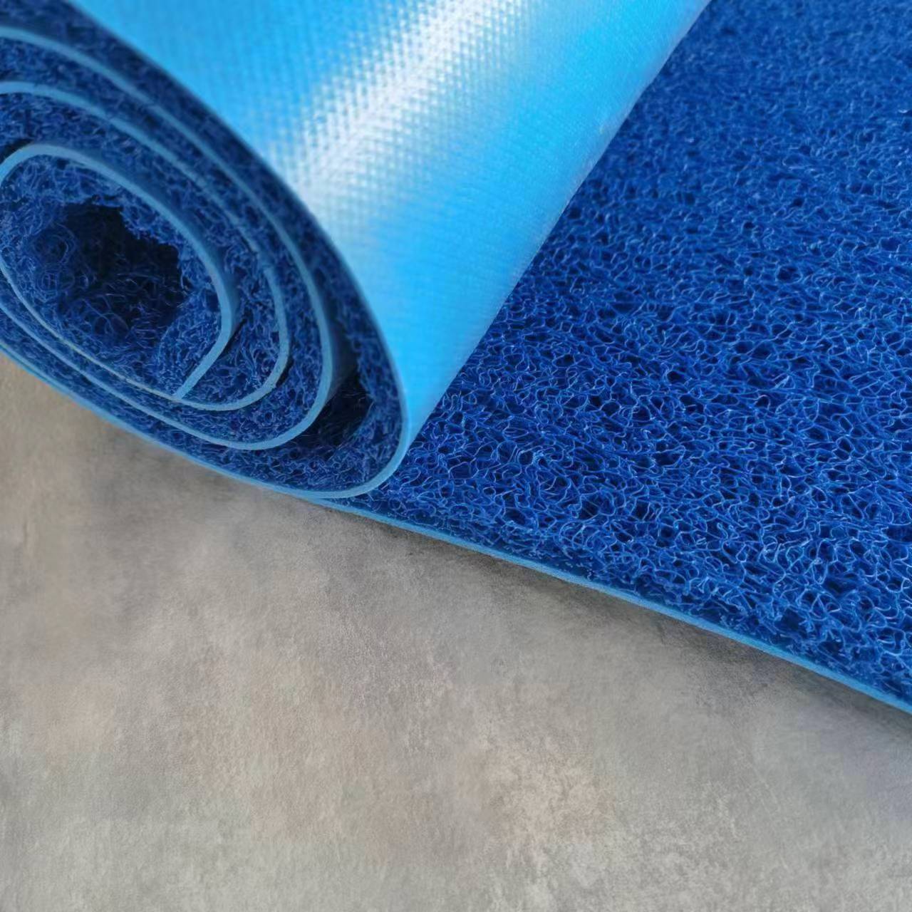 Alfombra de bucle de alambre PVC plástico Hotel Bienvenido alfombra de puerta antideslizante puerta de entrada ascensor antideslizante alfombra de piso de bucle de alambre