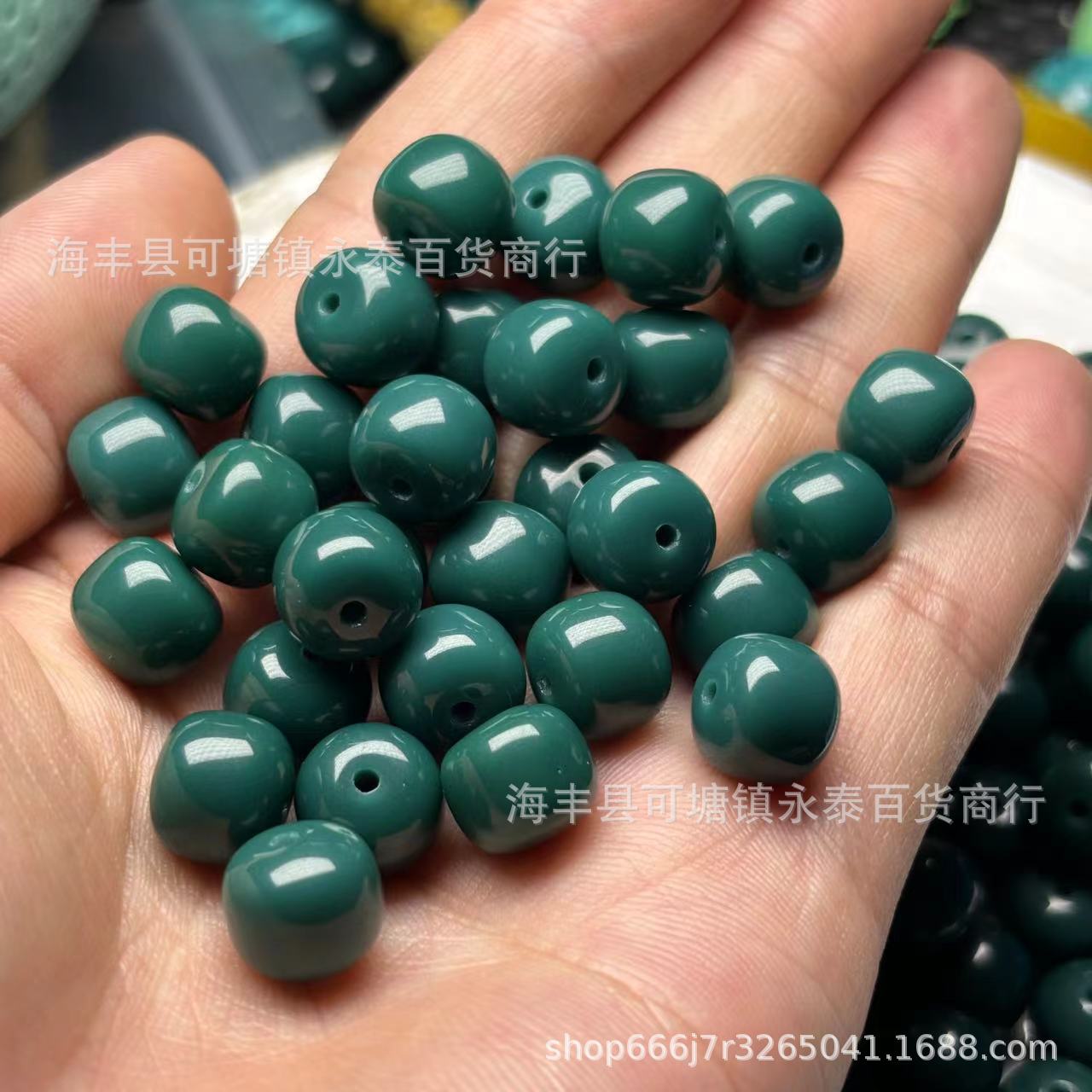 雪巴琉璃克万色系老型珠腰珠隔珠顶珠 金刚星月配珠 DIY文玩配饰