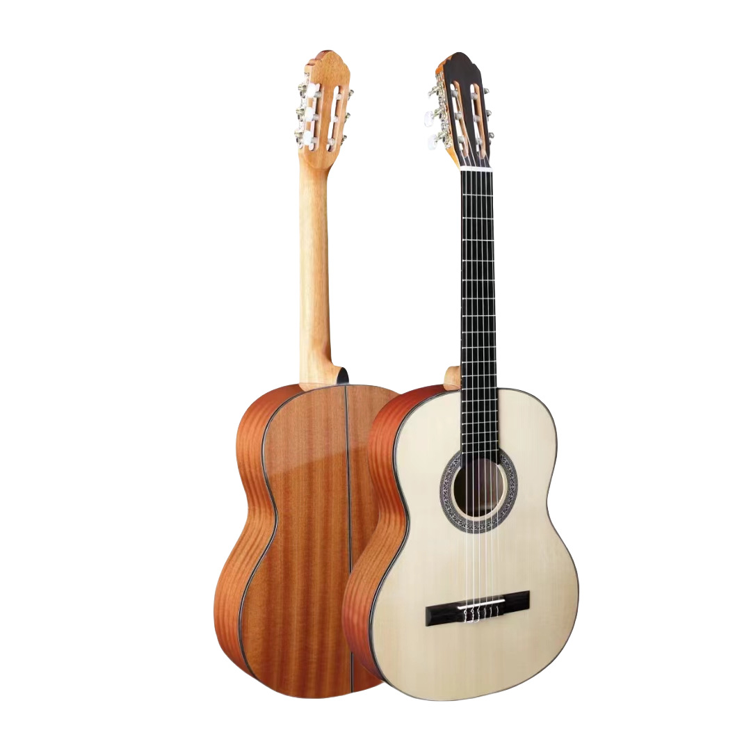 Factory Direct Selling Classical Guitar Single Board Full Single Single Men and Women Beginner Children Wood Guitar 34/36/39 Small size 5
