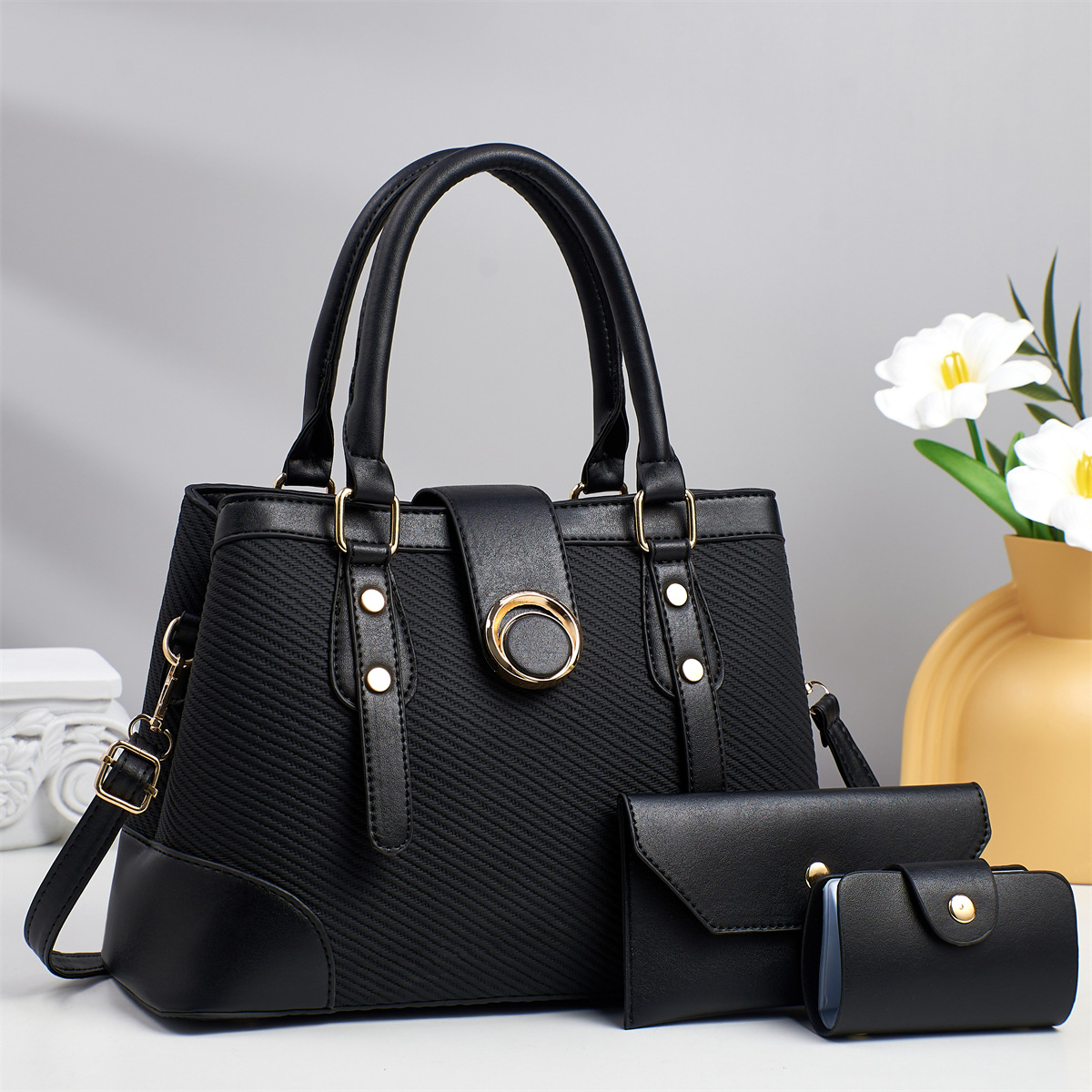 Práctico bolso Tote de gran capacidad para mujer 2025 nuevo bolso de viajero de un solo hombro