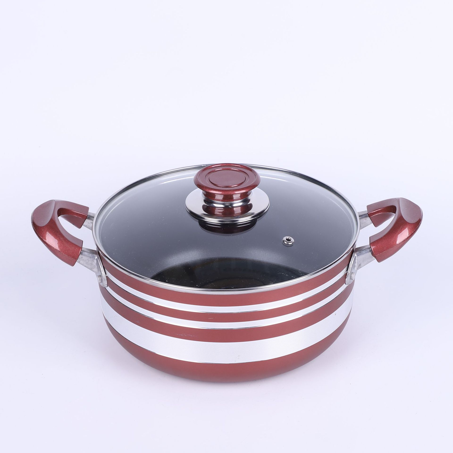 Tres piezas de set de paneles caseros pan antiadherente regalo de reunión anual al por mayor multifuncional estofado pan caja de regalo