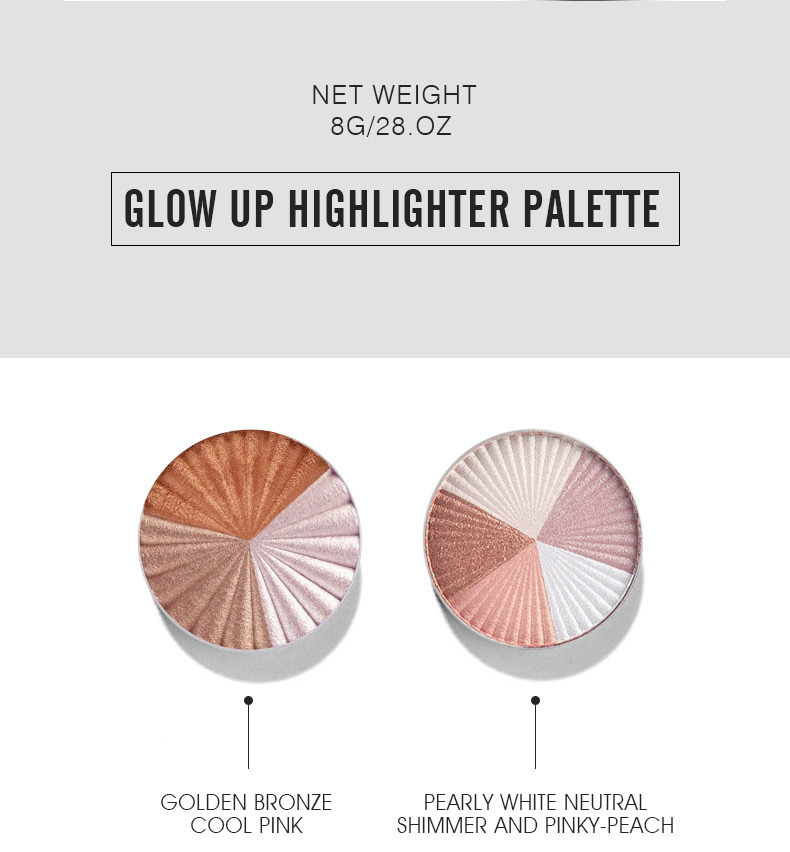 Langmanni/ Langmanni Dual-color mixed bright crystal high-gloss Powder three-dimensional Fine multi-functional practical decorative plate undefined