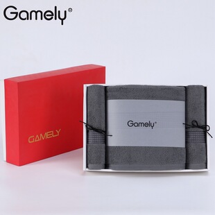 Aksu No. 25 Long-Staple Cotton Towel Gift Box + Hand Bag 450Gsm Pure Cotton Bath Towel Three-Piece Set Business Meeting