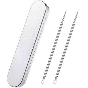 Stainless steel 304 super sharp acne needle blackhead needle beauty salon beauty needle acne needle squeeze closed mouth acne needle wholesale