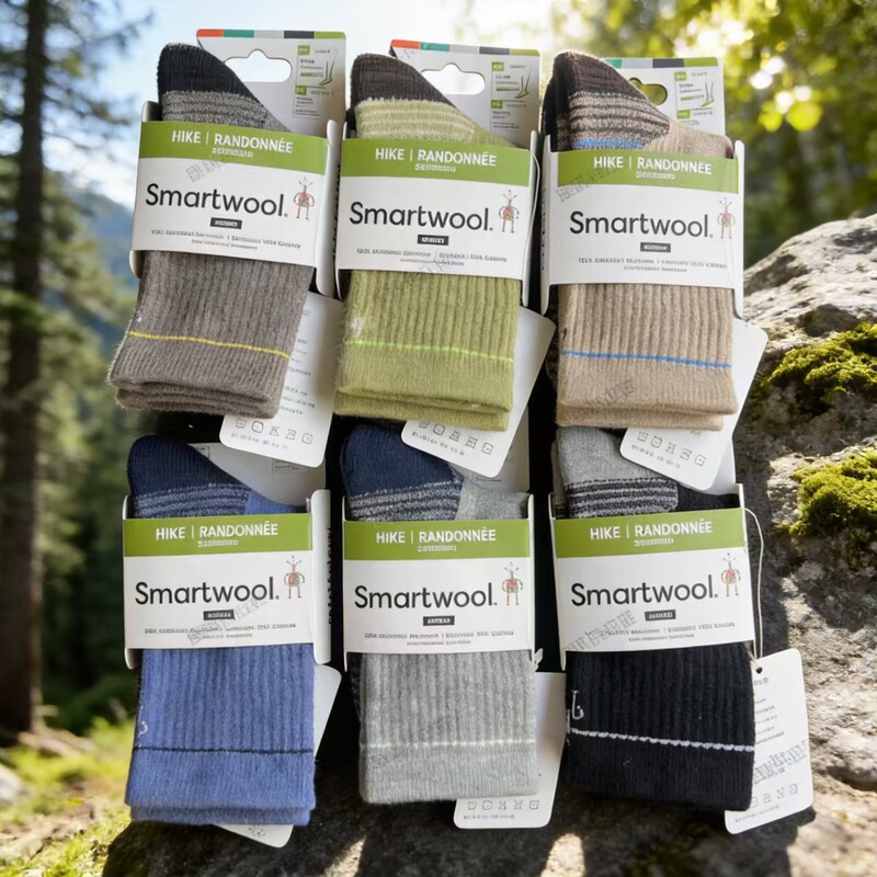 smartwool new merino wool outdoor shock-absorbing hiking and cross-country sports socks for men and women
