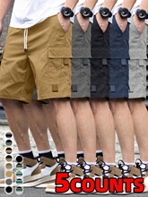 M 71547 Men's Cargo Shorts Loose Straight Leg ��װ�̿�