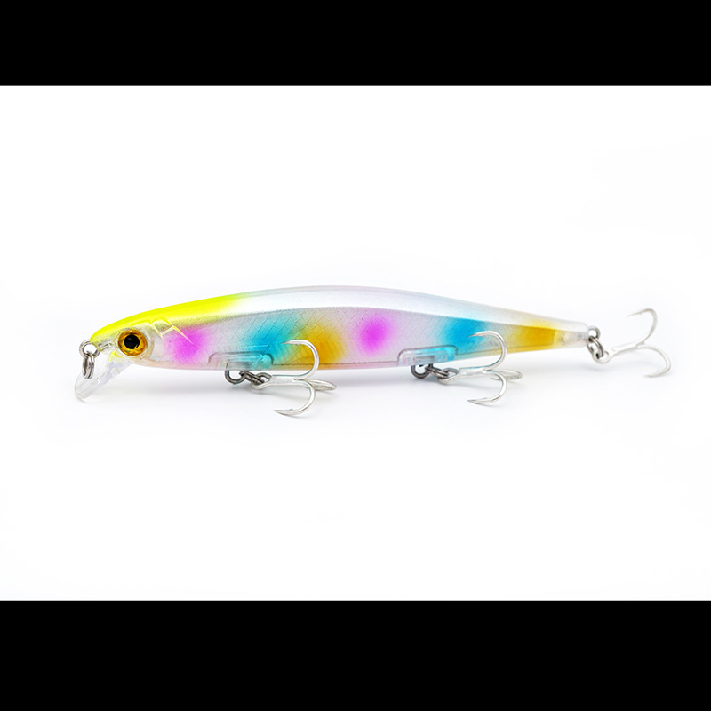 7 Colors Sinking Minnow Lures Deep Diving Minnow Lures Fresh Water Bass Swimbait Tackle Gear