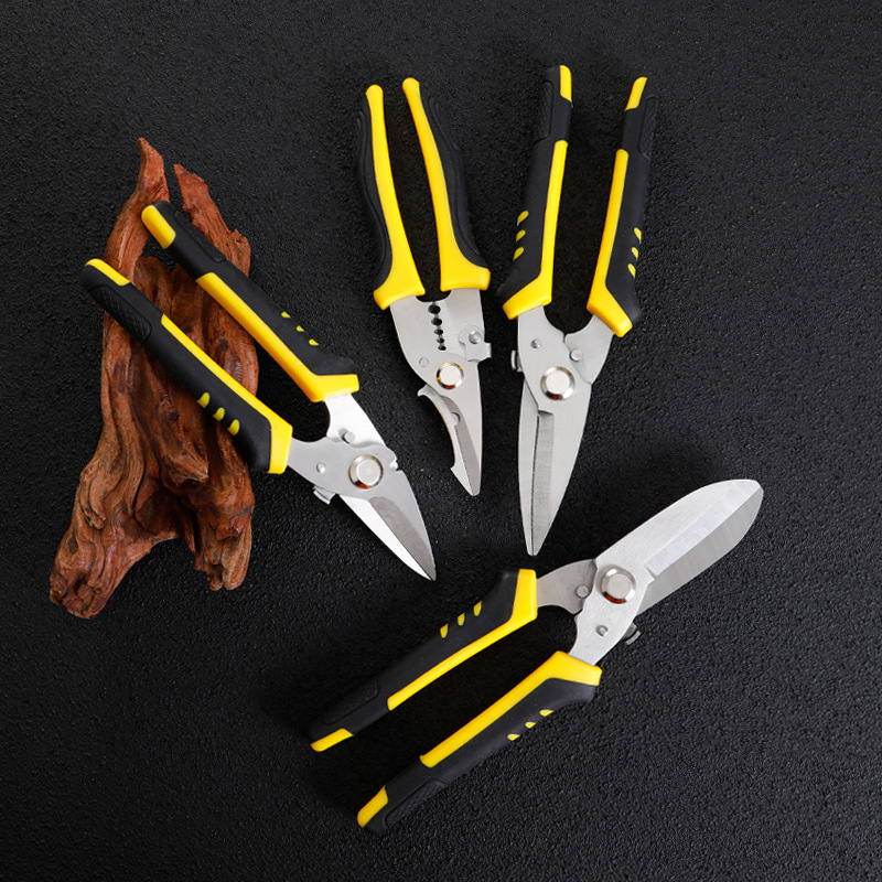 工业级铁皮剪多功能线钳剪尖嘴吊顶手工剪不锈钢轻钢龙骨剪航空剪