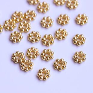 14K����ɫѩ��Ƭ����diy�ֹ��Ʒ�������朸�Ƭ����ɢ�����