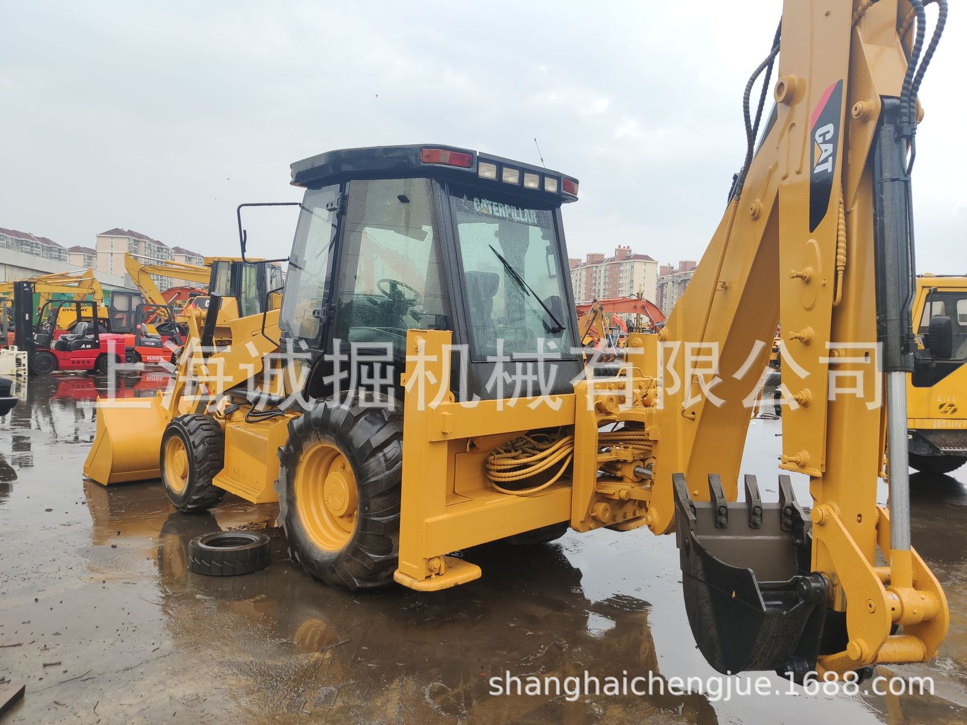 used caterpillar 420F backhoe loader 二手卡特两头忙 420F