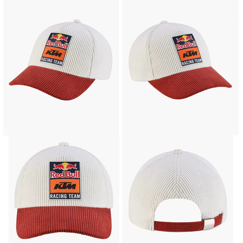 KTM Red Bull Racing Team Corduroy Cap White Red