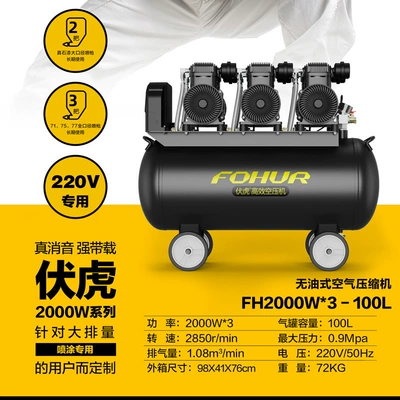 Noise 10L15L30L55L65L100L120L150L200: Hava kompressorları - fh100l-2000w3220v