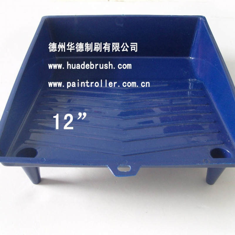 Paleta de pintura grande 11 pulgadas caja de pintura placa de plástico placa de pintura decoración Huadehaojia