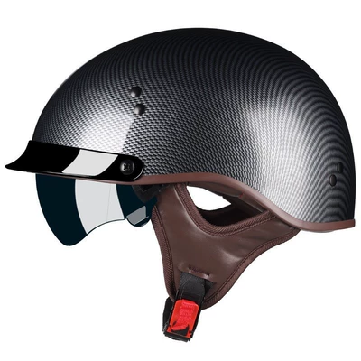 Women, Retro Half Helmet, Cement Gray – Motosiklet kaskı (dəbilqə)