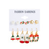 Earrings, set for elderly, European style