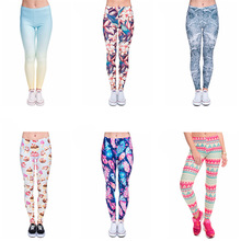 �����ؿ�����ӡ���ŷֿ�����˶��٤�����׿�Ůleggings��ó